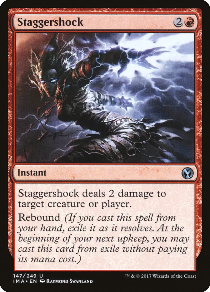 2017 Iconic Masters Staggershock uncommon #147 unlisted card image