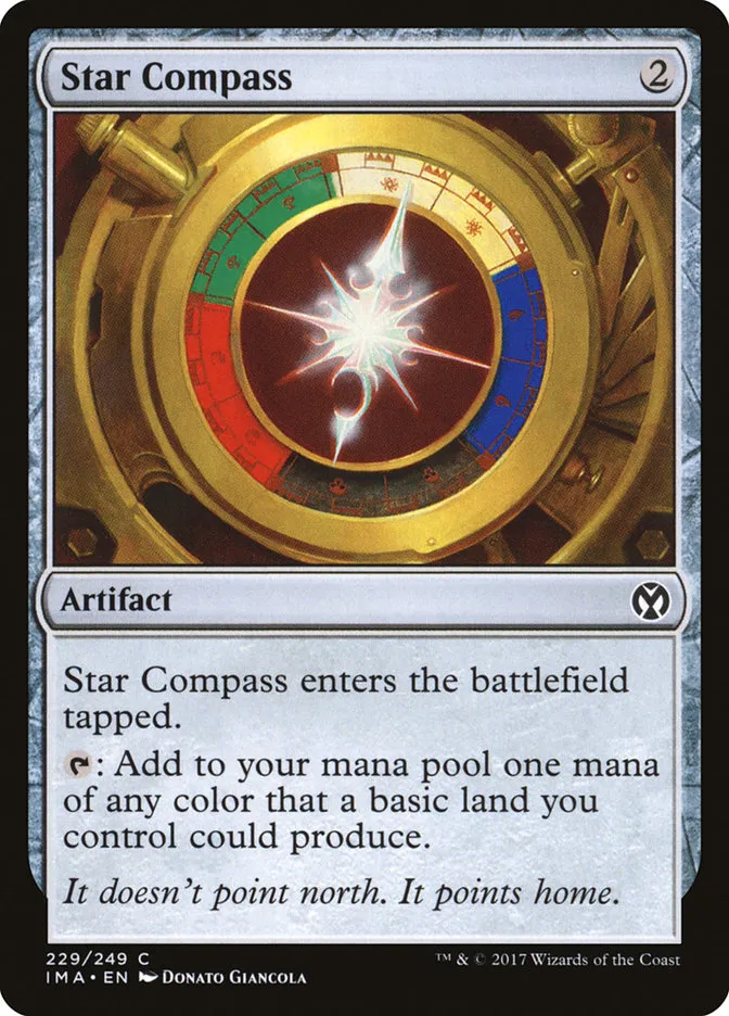 2017 Iconic Masters Star Compass common #229 unlisted card image