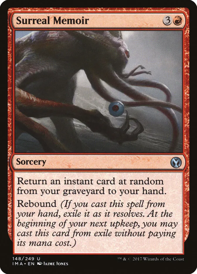 2017 Iconic Masters Surreal Memoir uncommon #148 unlisted card image
