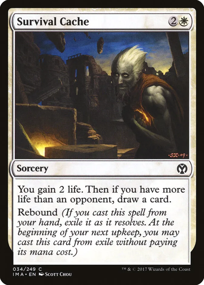 2017 Iconic Masters Survival Cache common #34 unlisted card image