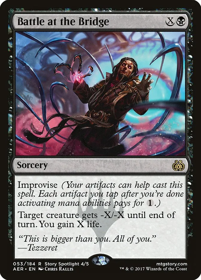 2017 Aether Revolt Battle at the Bridge rare #53 rare card image