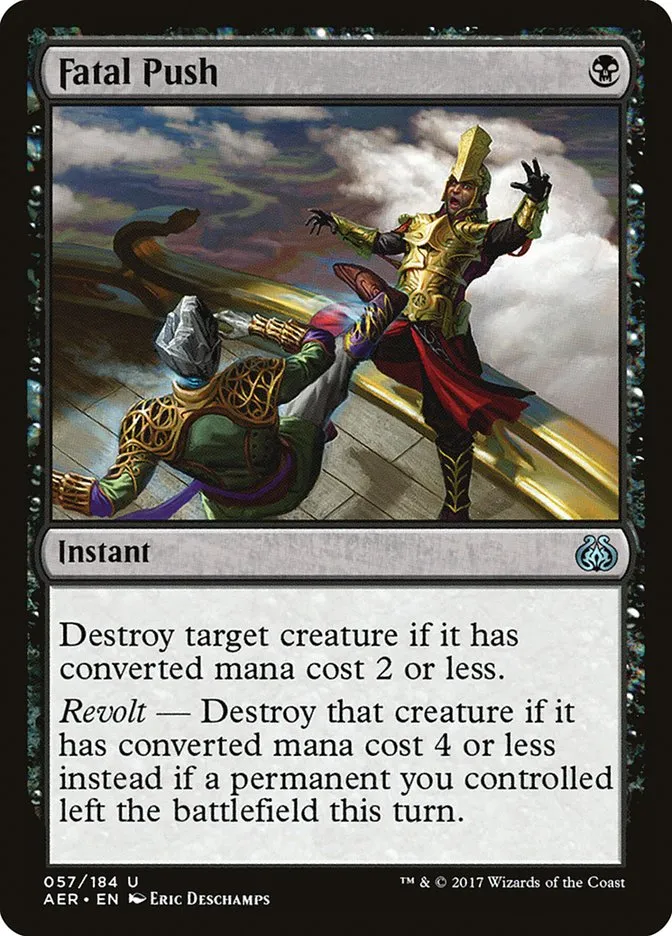 2017 Aether Revolt Fatal Push uncommon #57 uncommon card image