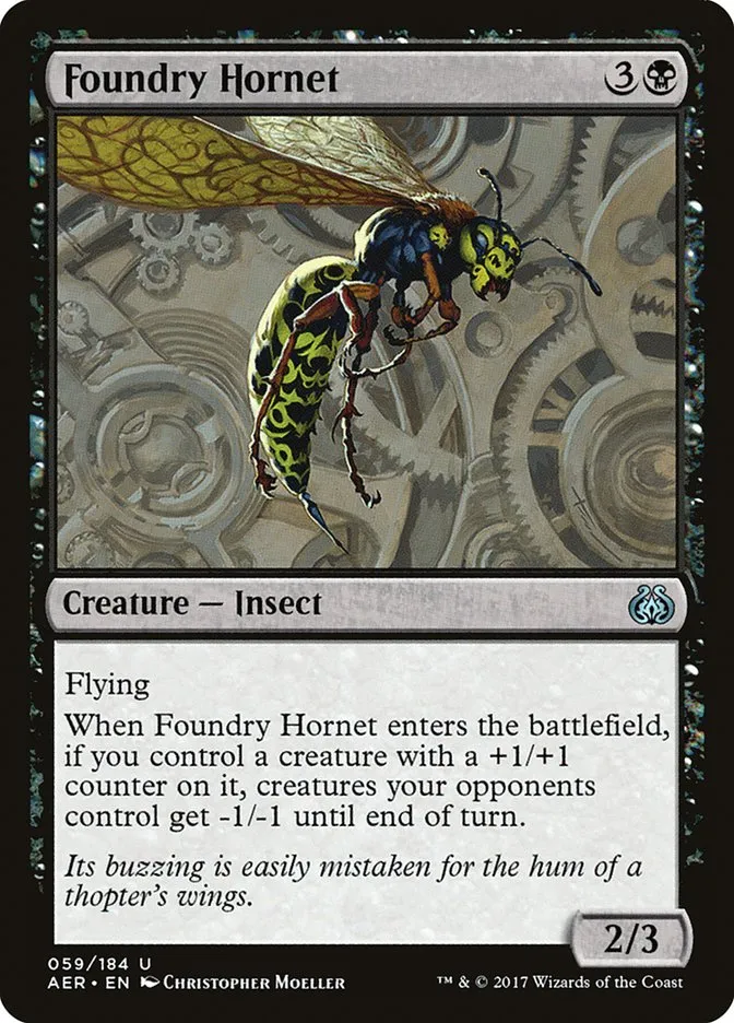 2017 Aether Revolt Foundry Hornet uncommon #59 uncommon card image
