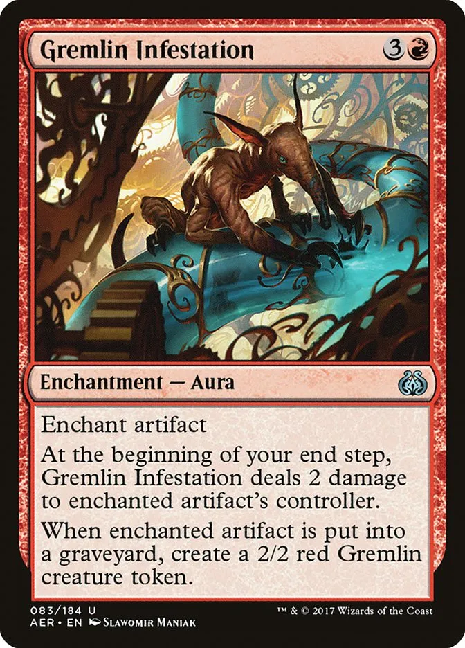 2017 Aether Revolt Gremlin Infestation uncommon #83 uncommon card image