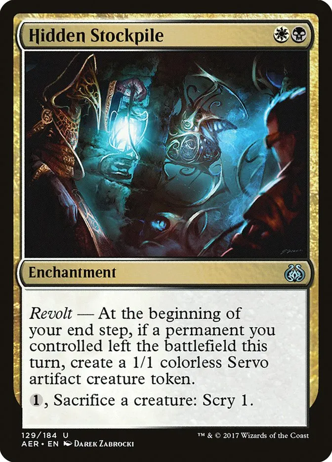 2017 Aether Revolt Hidden Stockpile uncommon #129 uncommon card image