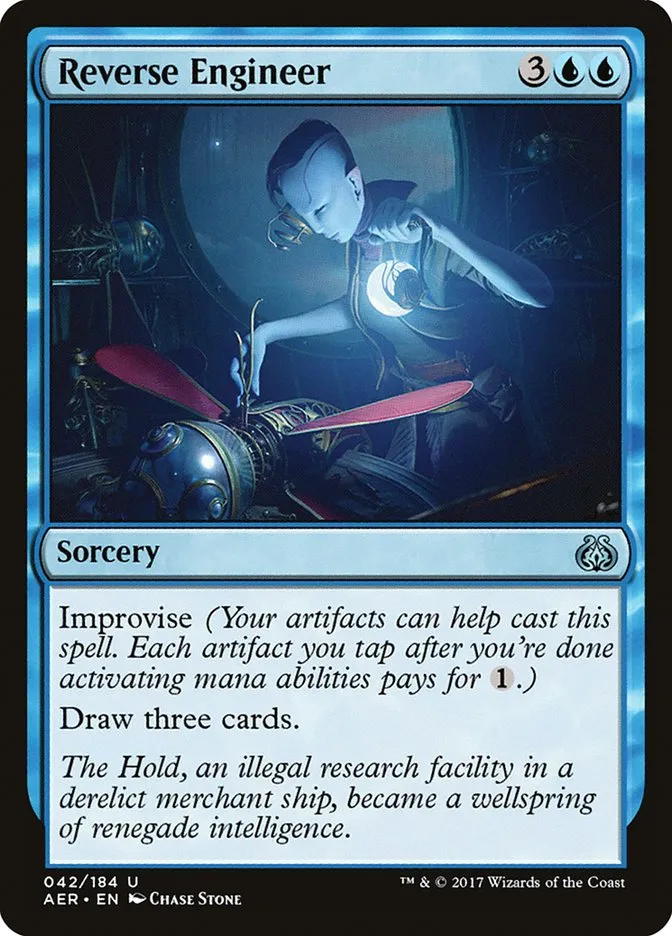 2017 Aether Revolt Reverse Engineer uncommon #42 uncommon card image