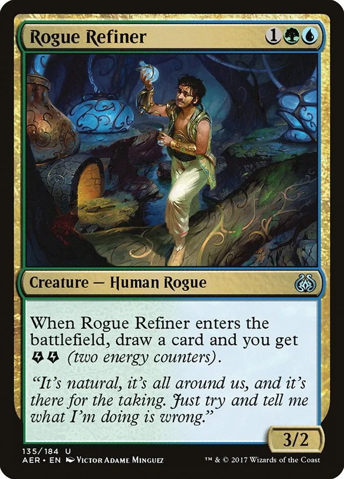 2017 Aether Revolt Rogue Refiner uncommon #135 uncommon card image