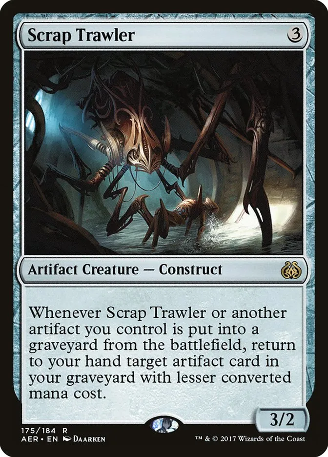 2017 Aether Revolt Scrap Trawler rare #175 rare card image