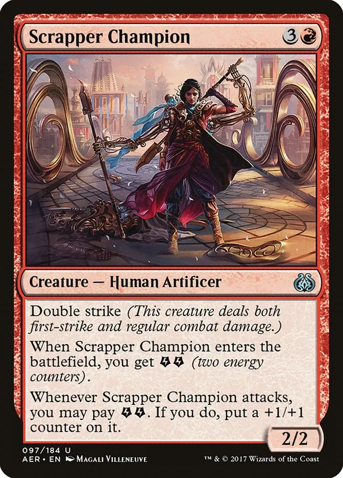 2017 Aether Revolt Scrapper Champion uncommon #97 uncommon card image