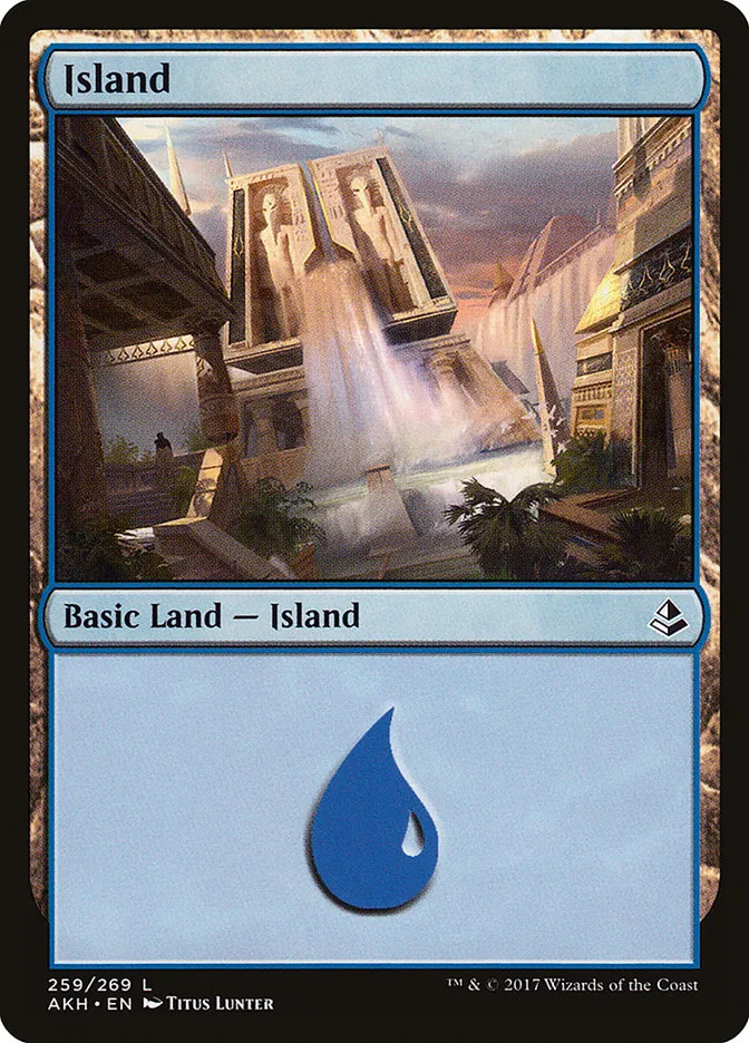 2017 Amonkhet Island common #259 common card image