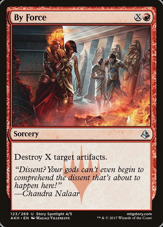 2017 Amonkhet By Force uncommon #123 uncommon card image
