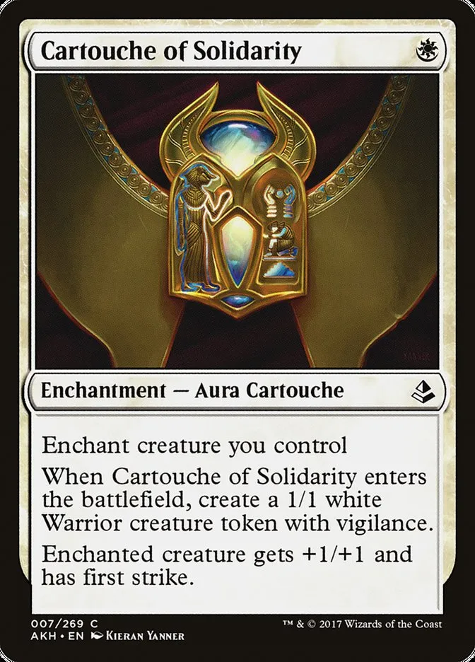 2017 Amonkhet Cartouche of Solidarity #7 common card image