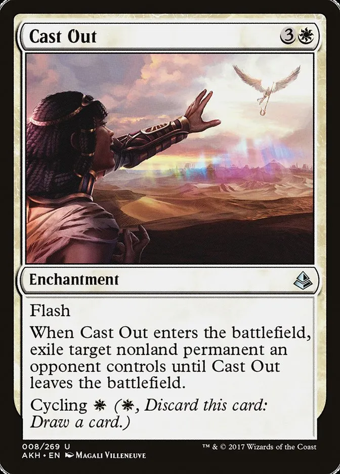 2017 Amonkhet Cast Out uncommon #8 uncommon card image