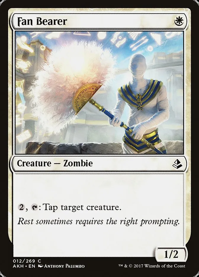 2017 Amonkhet Fan Bearer common #12 common card image