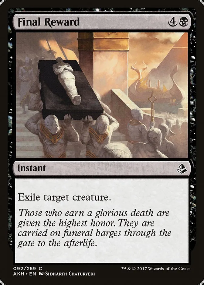2017 Amonkhet Final Reward common #92 common card image
