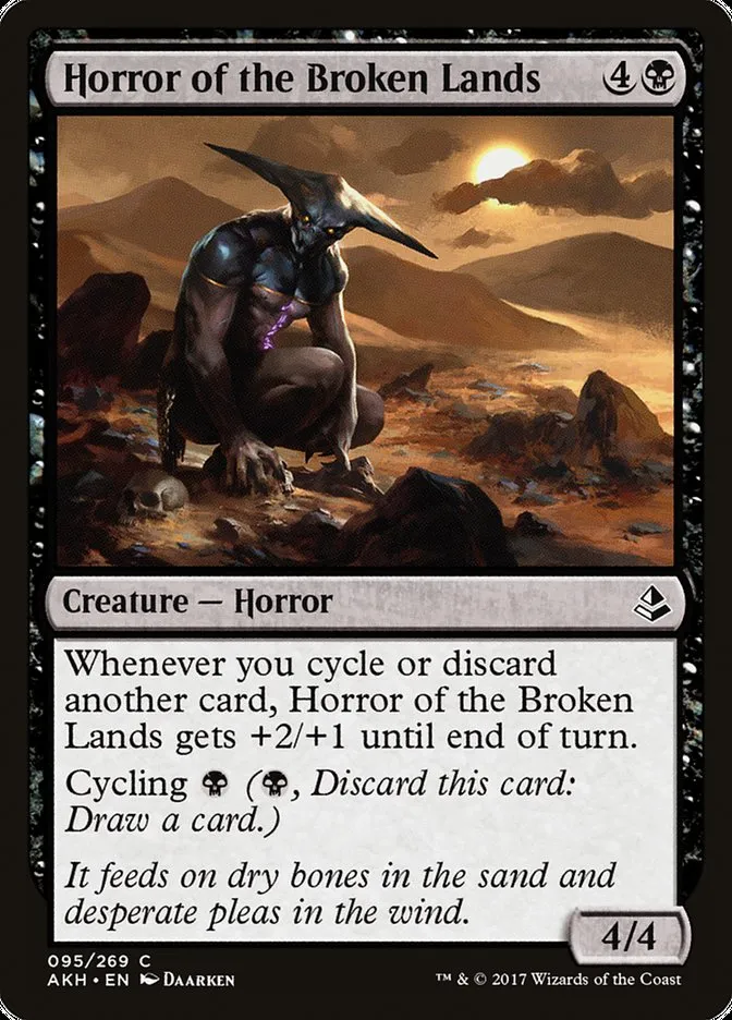 2017 Amonkhet Horror of the Broken Lands #95 common card image