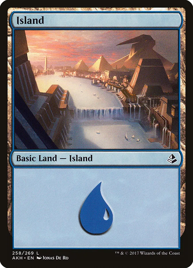 2017 Amonkhet Island common #258 common card image