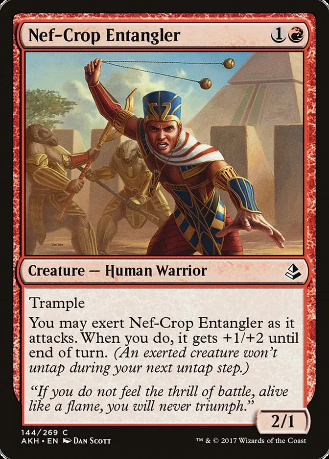 2017 Amonkhet Nef-Crop Entangler common #144 common card image