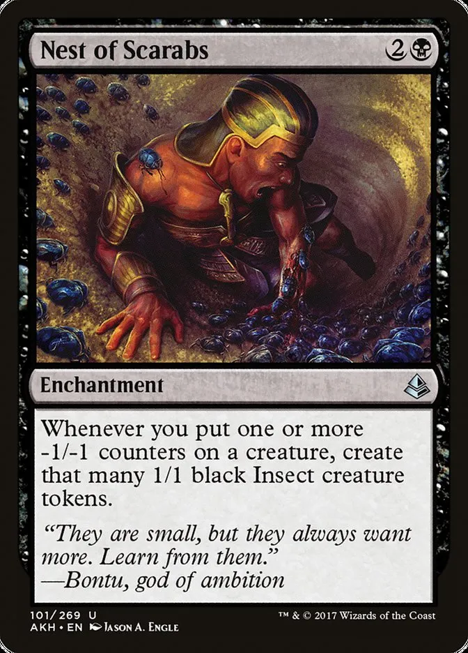 2017 Amonkhet Nest of Scarabs uncommon #101 uncommon card image