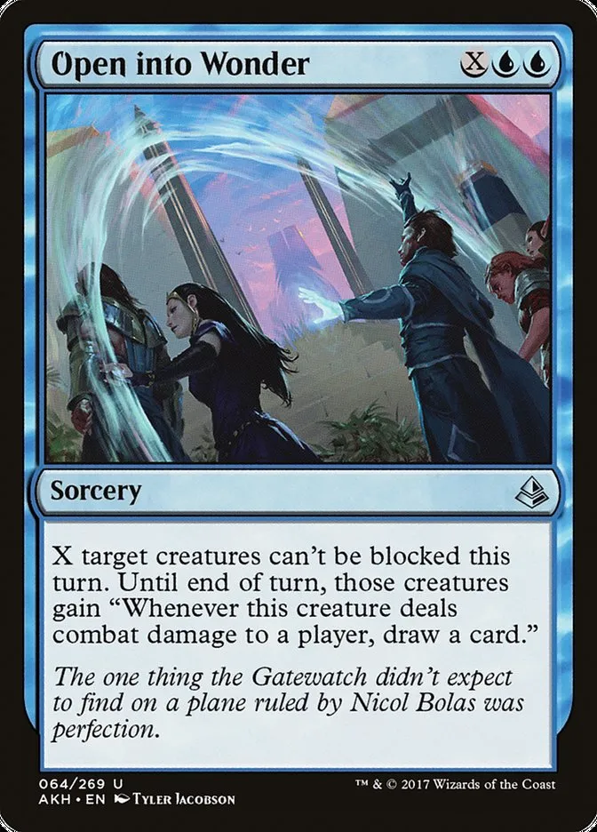 2017 Amonkhet Open into Wonder uncommon #64 uncommon card image