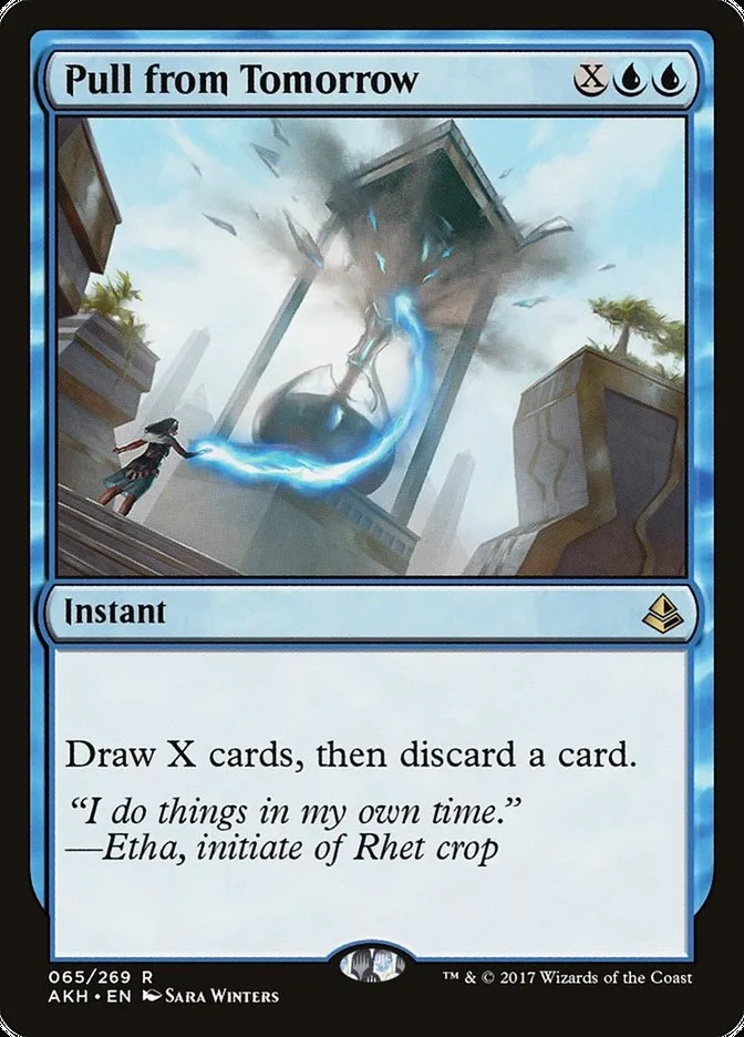 2017 Amonkhet Pull from Tomorrow rare #65 rare card image
