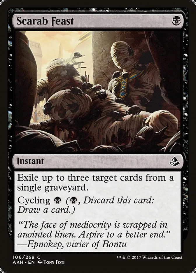 2017 Amonkhet Scarab Feast common #106 common card image