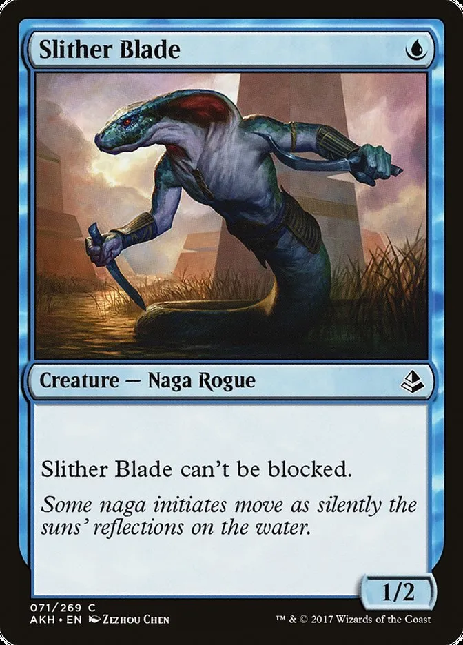 2017 Amonkhet Slither Blade common #71 common card image