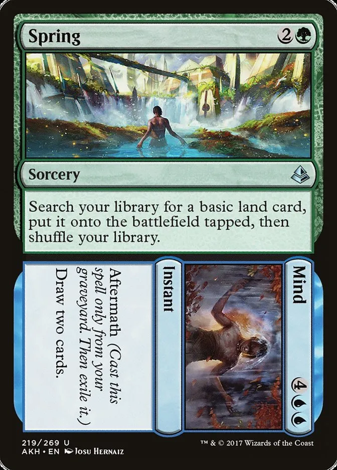2017 Amonkhet Spring // Mind uncommon #219 uncommon card image