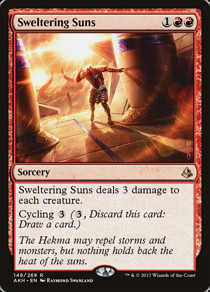 2017 Amonkhet Sweltering Suns rare #149 rare card image