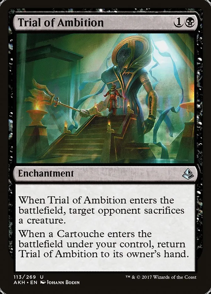 2017 Amonkhet Trial of Ambition #113 uncommon card image