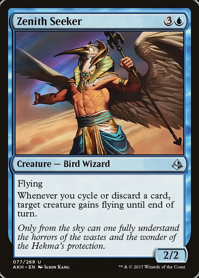 2017 Amonkhet Zenith Seeker uncommon #77 uncommon card image