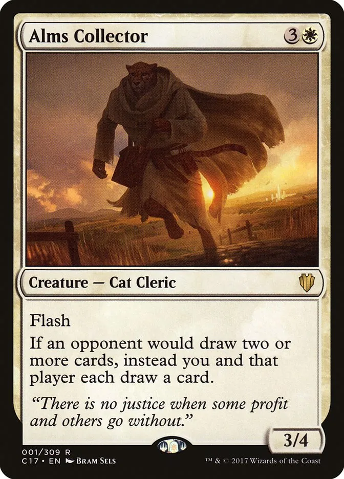 2017 Commander 2017 Alms Collector rare #1 rare card image
