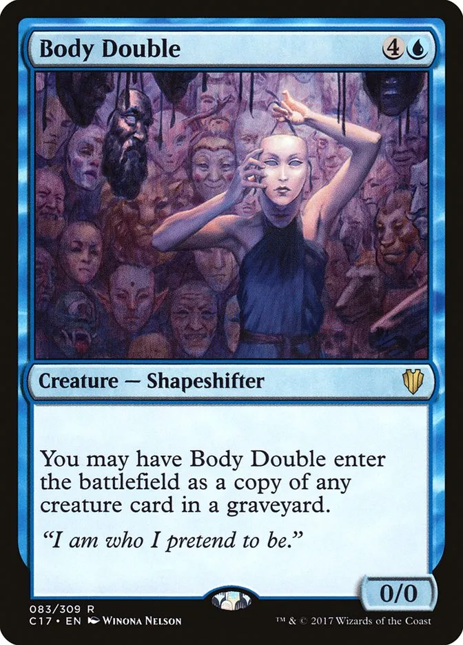 2017 Commander 2017 Body Double rare #83 rare card image