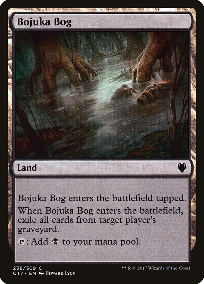 2017 Commander 2017 Bojuka Bog common #238 common card image