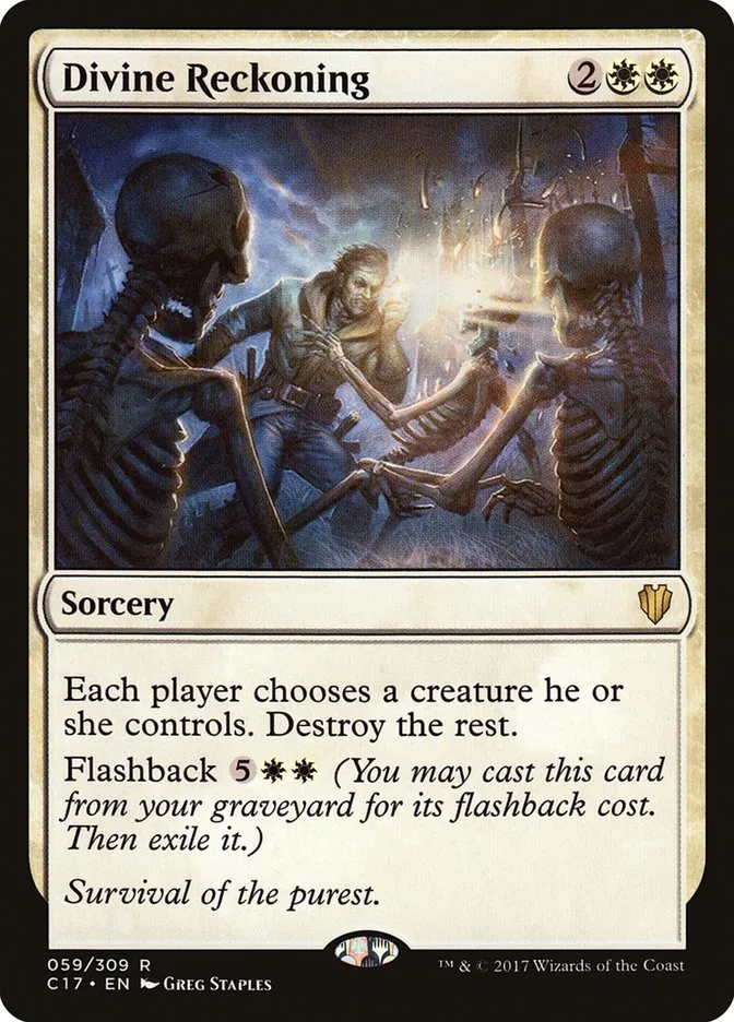 2017 Commander 2017 Divine Reckoning #59 rare card image