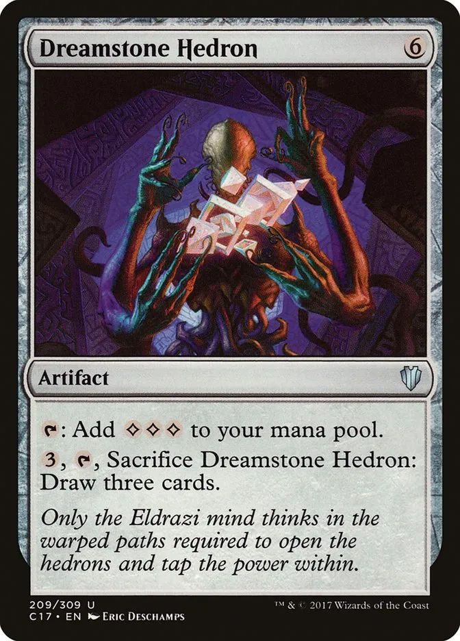 2017 Commander 2017 Dreamstone Hedron uncommon #209 uncommon card image