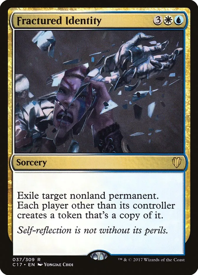 2017 Commander 2017 Fractured Identity #37 rare card image