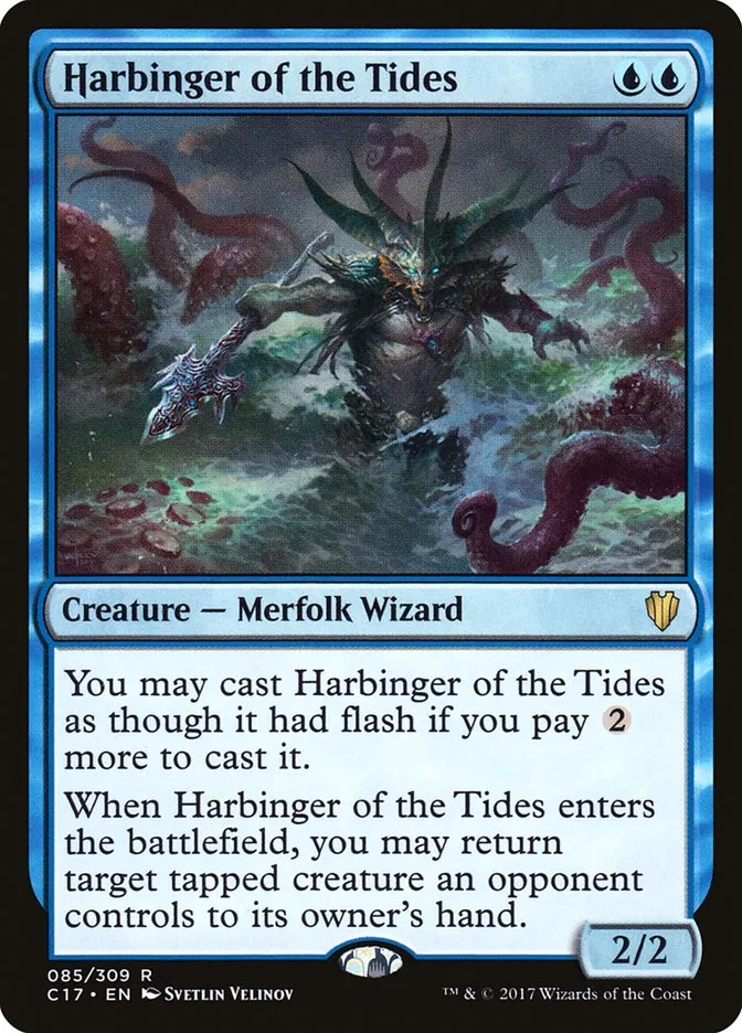 2017 Commander 2017 Harbinger of the Tides #85 rare card image