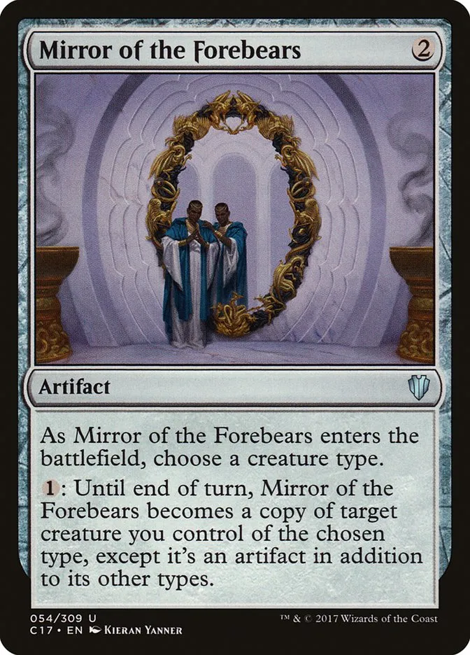 2017 Commander 2017 Mirror of the Forebears #54 uncommon card image