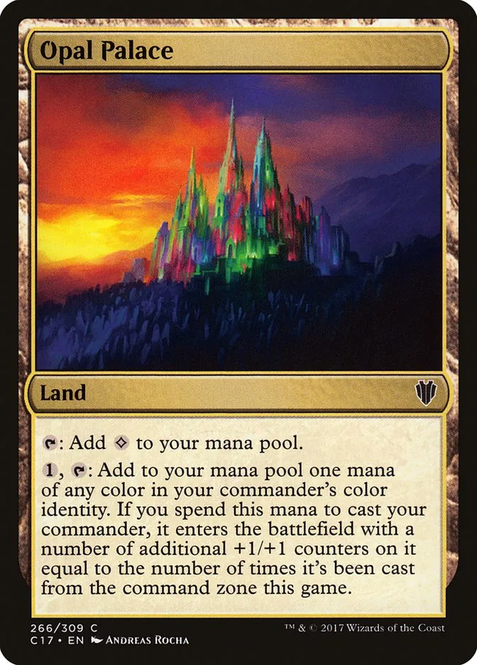 2017 Commander 2017 Opal Palace common #266 common card image