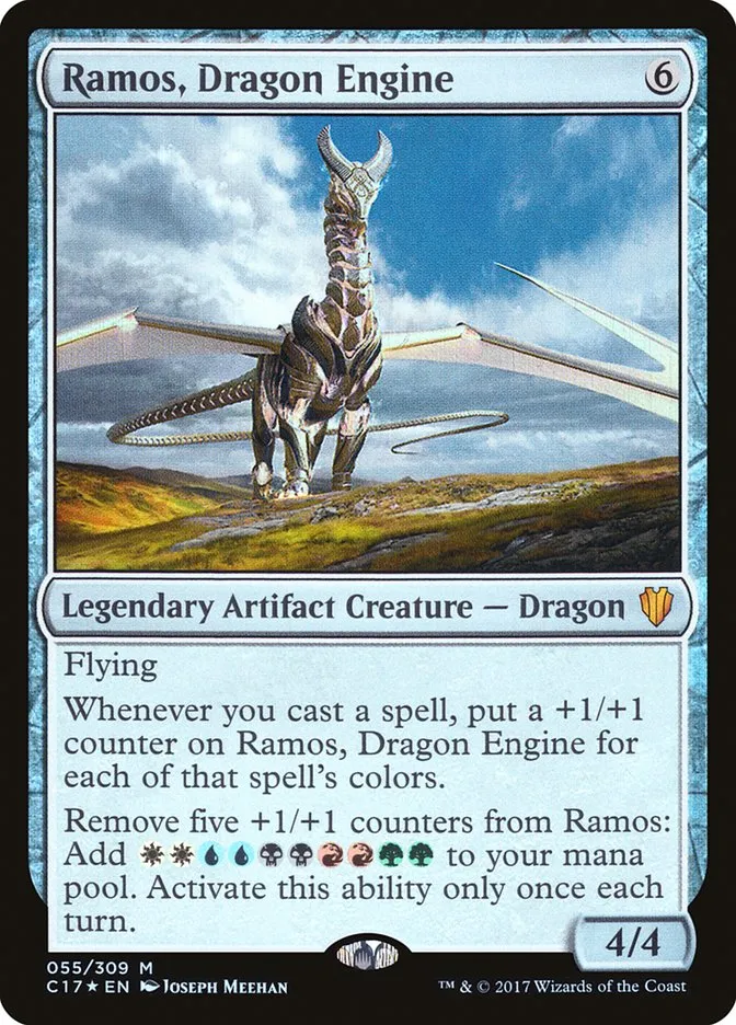 2017 Commander 2017 Ramos, Dragon Engine mythic #55 mythic card image