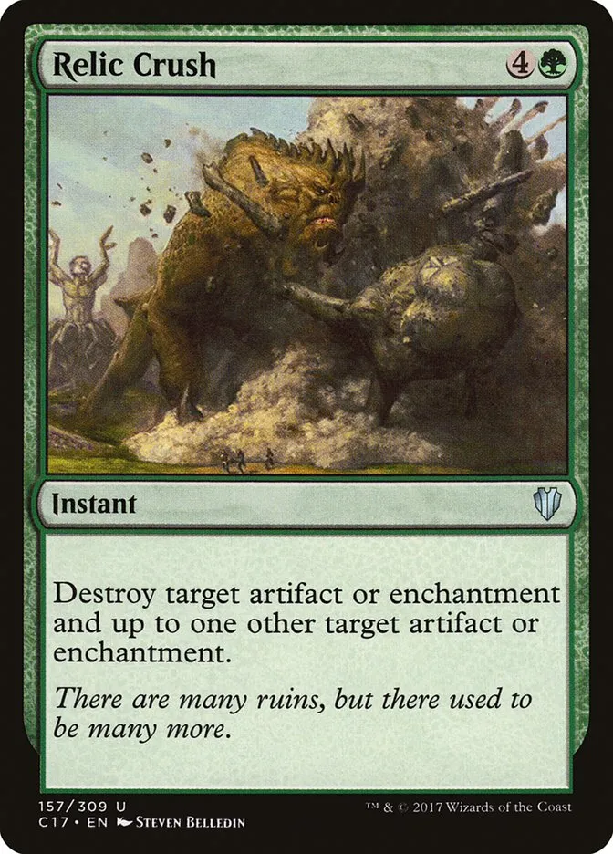 2017 Commander 2017 Relic Crush uncommon #157 uncommon card image