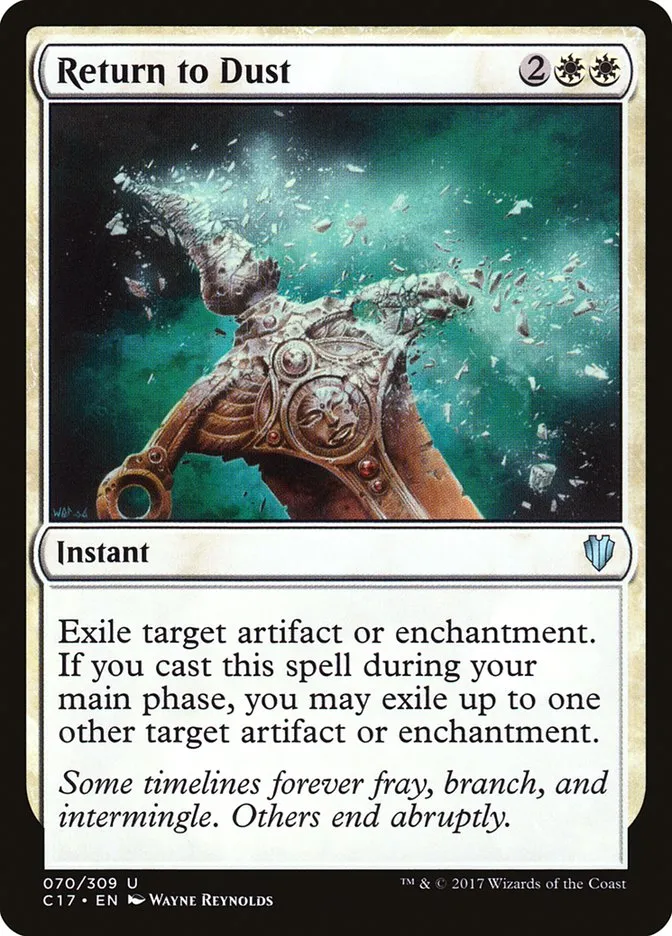 2017 Commander 2017 Return to Dust uncommon #70 uncommon card image