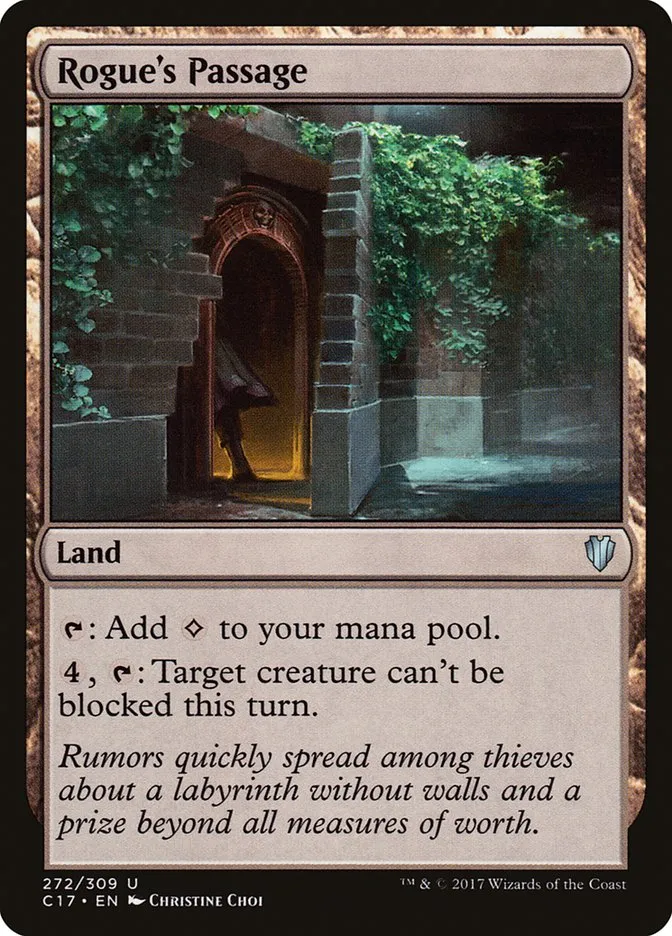 2017 Commander 2017 Rogue's Passage uncommon #272 uncommon card image