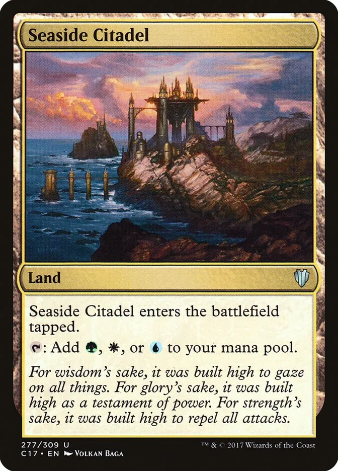 2017 Commander 2017 Seaside Citadel uncommon #277 uncommon card image