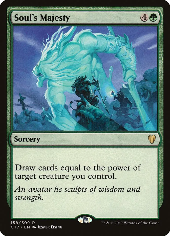 2017 Commander 2017 Soul's Majesty rare #158 rare card image
