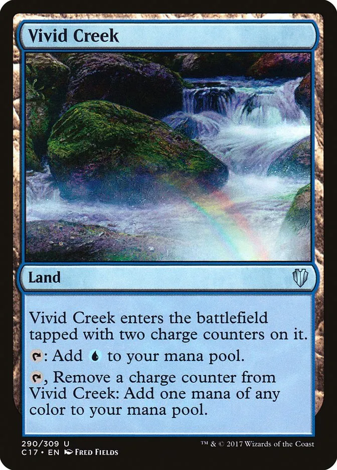 2017 Commander 2017 Vivid Creek uncommon #290 uncommon card image