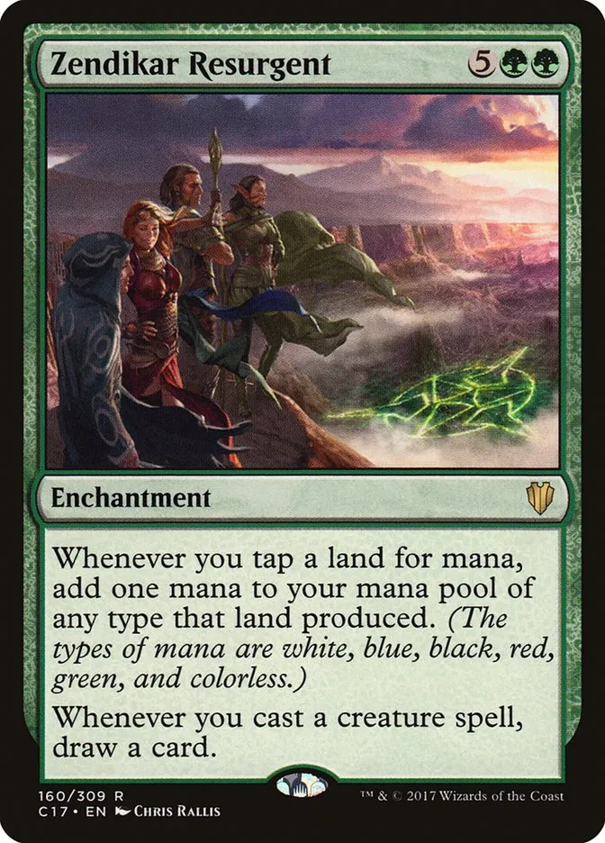 2017 Commander 2017 Zendikar Resurgent #160 rare card image