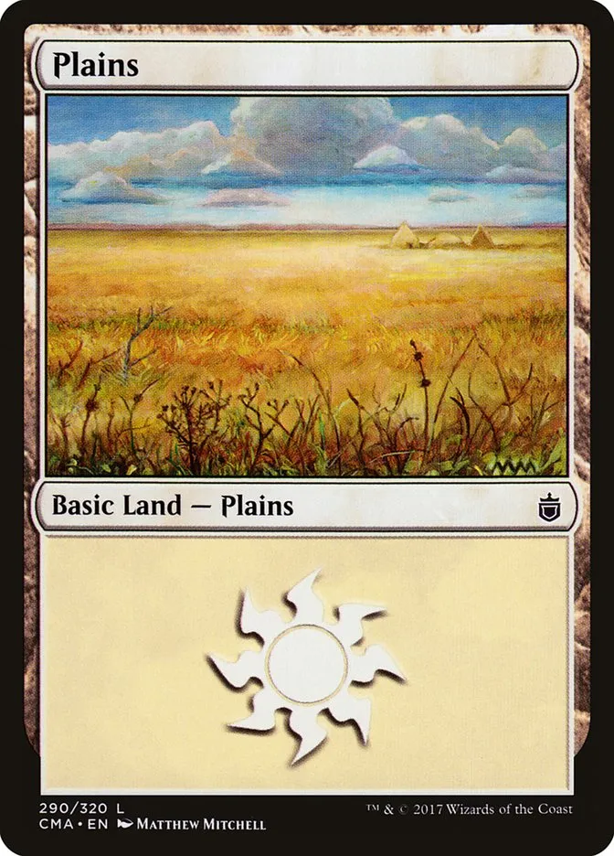 2017 Commander Anthology Plains common #290 common card image