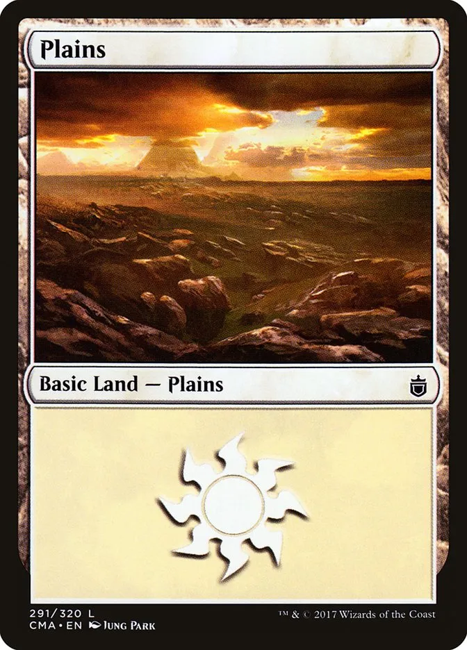 2017 Commander Anthology Plains common #291 common card image